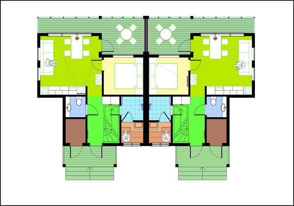 Pyhaejaerven Lomakylae Villa Ruolahti  Rom bilde